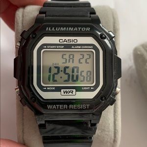 Casio Illuminator retro watch